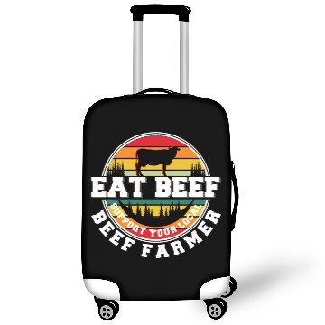Discover Cattle Farming Agriculture Beef Cow Lover Luggage Covers