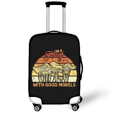 Discover I'm a fungi with good morels - fungi Luggage Covers