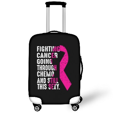 Discover Breast Cancer Survivor Fighting Cancer Going Throu Luggage Covers