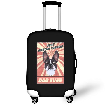 Discover Best Boston Terrier Dad Ever I Boston Terrier Luggage Covers