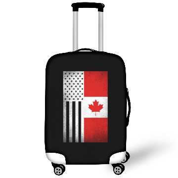 Discover Canada Design for proud Canadian Americans Luggage Covers