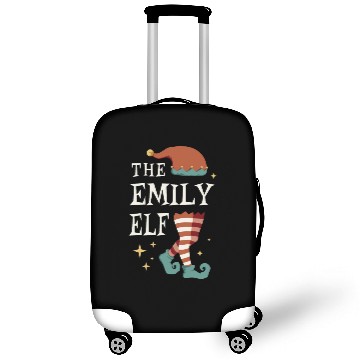 Discover The Emily Elf - Christmas Pajama for Emily Luggage Covers