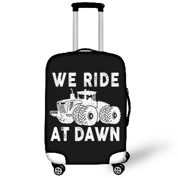 Discover We Ride At Dawn Dad Lawn Mower Make Laugh Day Yard Luggage Covers