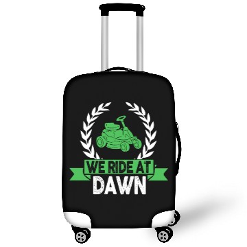Discover We Ride At Dawn Dad Lawn Mower Make Laugh Day Yard Luggage Covers