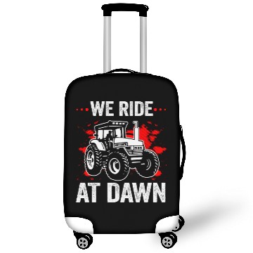 Discover We Ride At Dawn Dad Lawn Mower Make Laugh Day Yard Luggage Covers