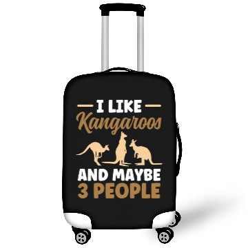 Discover I Like Kangaroos And Maybe 3 People Lover Kangaroo Luggage Covers