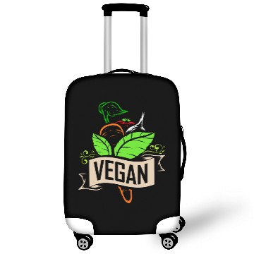 Discover Carrot, Onion And Tomato Logo For Vegetarians And Luggage Covers