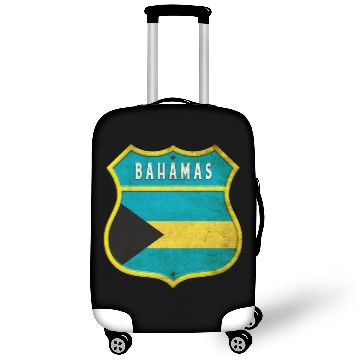 Discover Bahamas coat of arms flag design Luggage Covers