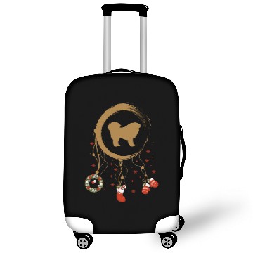 Discover dog dreamcatcher Christmas Tibetan Mastiff Luggage Covers
