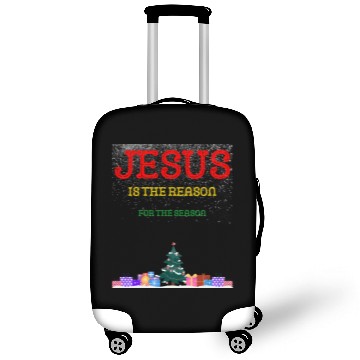 Discover Jesus is the reason for the season Luggage Covers