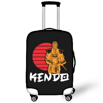 Discover kendo japan samurai karate kenjutsu martial arts Luggage Covers