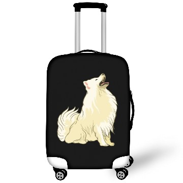 Discover Samoyed Cute White Dog Owners Pet Lover Gift Ideas Luggage Covers