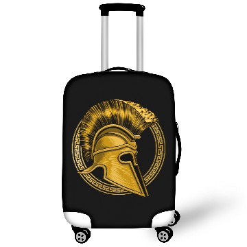 Discover Gold Gladiator Sparta Greek Gym Workout Luggage Covers