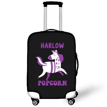 Discover Harlow And Popcorn Merch Popcorn The Pony Luggage Covers