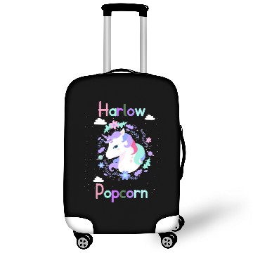 Discover Harlow And Popcorn Merch Popcorn The Pony Luggage Covers