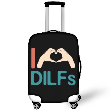 Discover I Love Dilfs Vintage Funny Gift for Incredibly Luggage Covers
