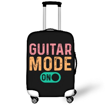 Discover Guitar Mode On - Guitar Player Funny Guitarist Luggage Covers