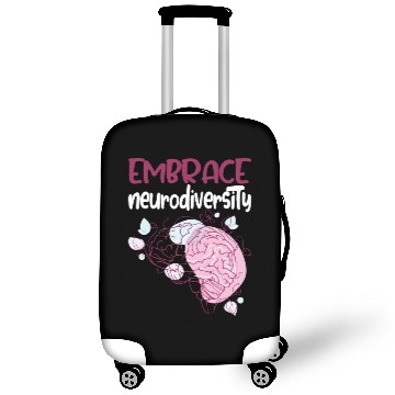 Discover embrace neurodiversity - Embrace ADHD Autism ASD. Luggage Covers