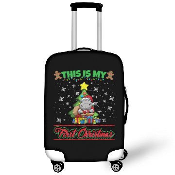 Discover This Is My First Christmas Toddler One Year X-Mas Luggage Covers