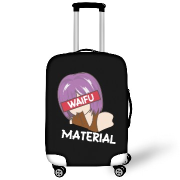 Discover Anime Waifu Material Manga Eyes Japanese Luggage Covers