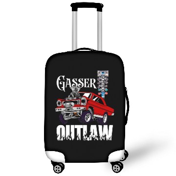 Discover Gasser Outlaw Class Vintage Drag Racing Race Car Luggage Covers
