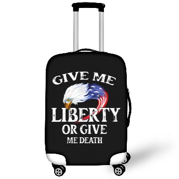 Discover Vintage Give Me Liberty Or Give Me Death Luggage Covers