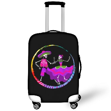 Discover Dia De Los Muertos Luggage Covers, Ballet Folklorico Sugar