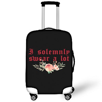 Discover Funny saying: I solemnly swear a lot Luggage Covers