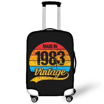 Discover 40 Years Vintage 1983 Retro 40th Birthday Luggage Covers