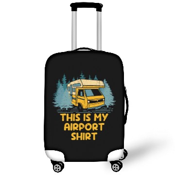 Discover This Is My Airport Luggage Covers Airplane Trip Aircraft