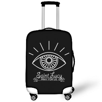Discover St Lucy St Lucia Patron of Eyes and Blind Catholic Luggage Covers