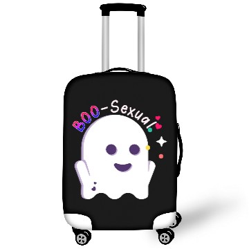 Discover Boo Sexual Cute Bi Ghost LGBT Bisexual Pride Funny Luggage Covers