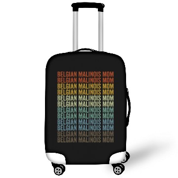 Discover Belgian Malinois Mom Belgian Malinois Dog Lover Mo Luggage Covers