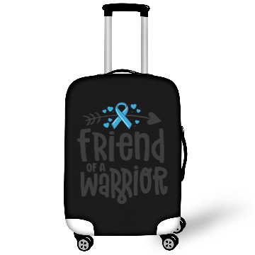 Discover Friend Of A Warrior Support Team Prostate Cancer Luggage Covers