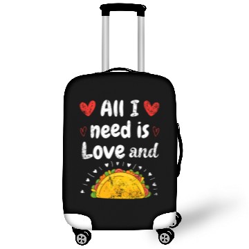 Discover I Love Tacos Valentines Day All I Need is Taco Luggage Covers
