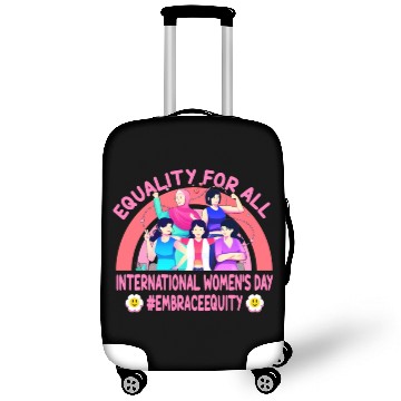 Discover Happy International Women's Day: Embrace Equity Luggage Covers