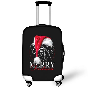 Discover Santa Great Dane Dog Christmas Wilsigns Luggage Covers