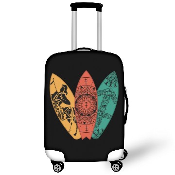 Discover Sagittarius Zodiac Sign Surfboard Surfing Horoscop Luggage Covers