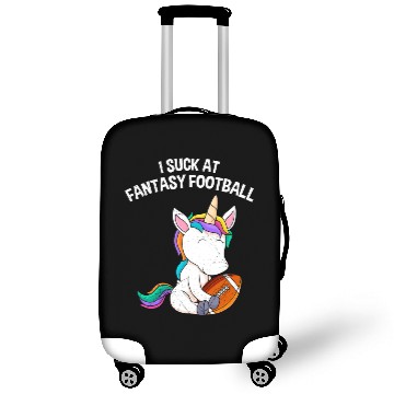 Discover I suck at Fantasy Football Luggage Covers