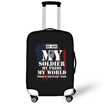 Discover My Son My Soldier My Pride My Wo... Luggage Covers