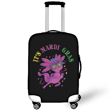 Discover Axolotl Mardi Gras ITS MARDI GRAS AXOLOTL Luggage Covers
