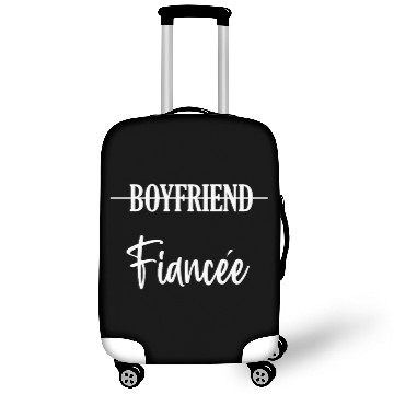 Discover Couple Engagement Engaged Men Funny Fiancee Luggage Covers