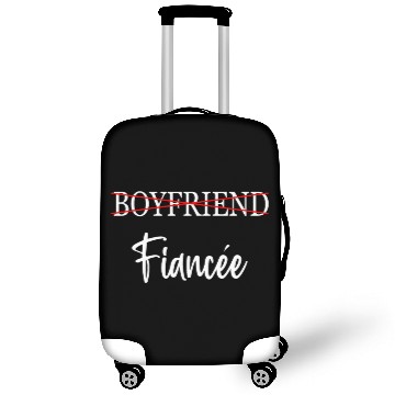 Discover Couple Engagement Engaged Men Funny Fiancee Luggage Covers