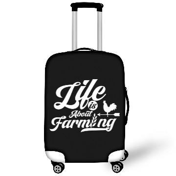 Discover Life Is About Farming Farm Farmer Farmers Ranch Luggage Covers