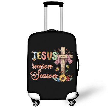 Discover Jesus Is The Reason For The Season Luggage Covers