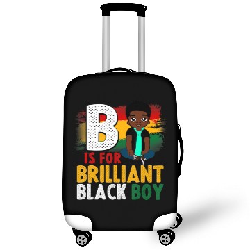 Discover B Is For Brilliant Black Boy Black History Month A Luggage Covers