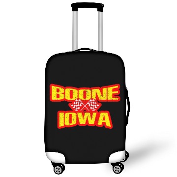 Discover Boone Iowa IA Midwest Hobby Stock Modified Race Ca Luggage Covers