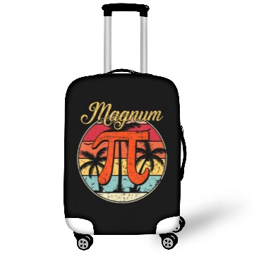 Discover Magnum Pi Math Pi Day Retro Luggage Covers