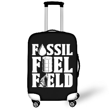 Discover Oilfield Oil Drilling Fossil Fuel Luggage Covers