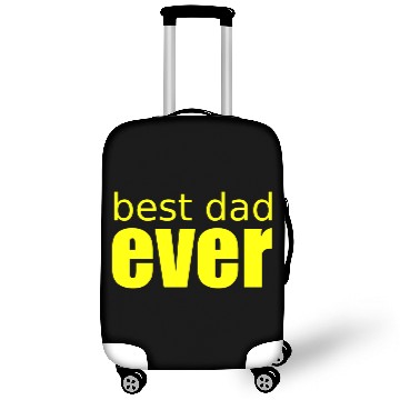 Discover best dad ever - retro Luggage Covers green - fathers day -